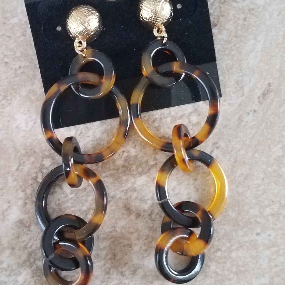 Tourtise Shell Earrings